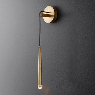 Eclat Minimalist Brass Wall Light