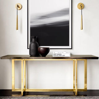 Eclat Minimalist Brass Wall Light