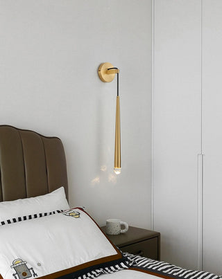 Eclat Minimalist Brass Wall Light