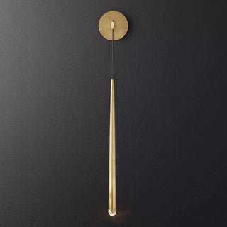 Eclat Minimalist Brass Wall Light