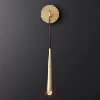 Eclat Minimalist Brass Wall Light