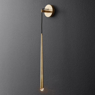 Eclat Minimalist Brass Wall Light