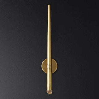 Eclat Minimalist Brass Wall Light