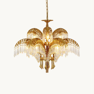 Brad Opulent Palm Frond Chandelier