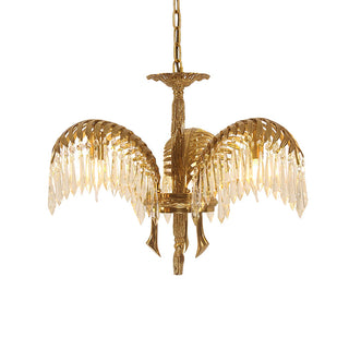 Brad Opulent Palm Frond Chandelier