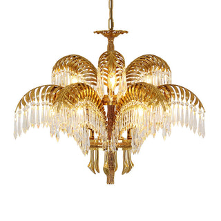 Brad Opulent Palm Frond Chandelier