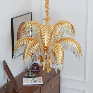 Brad Opulent Palm Frond Chandelier