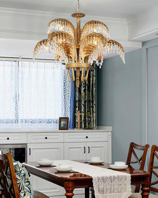 Brad Opulent Palm Frond Chandelier