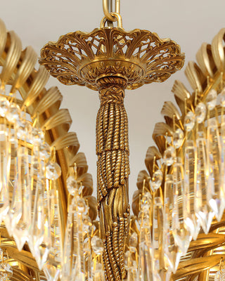 Brad Opulent Palm Frond Chandelier
