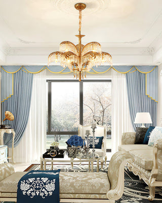 Brad Opulent Palm Frond Chandelier