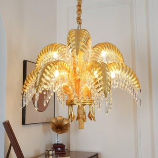 Brad Opulent Palm Frond Chandelier