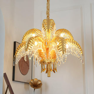 Brad Opulent Palm Frond Chandelier