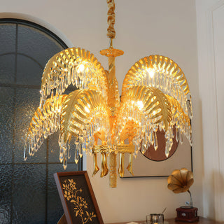 Brad Opulent Palm Frond Chandelier
