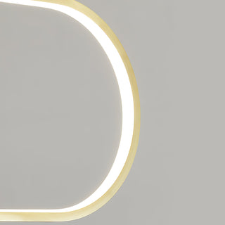 Ovale Minimalist Linear Pendant Light