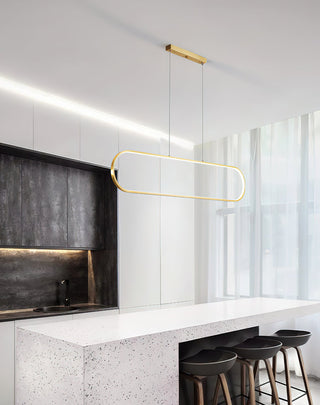 Ovale Minimalist Linear Pendant Light