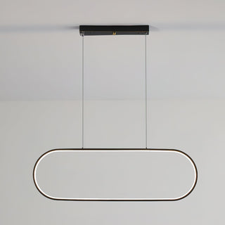 Ovale Minimalist Linear Pendant Light