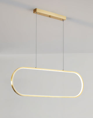 Ovale Minimalist Linear Pendant Light