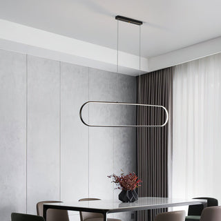 Ovale Minimalist Linear Pendant Light