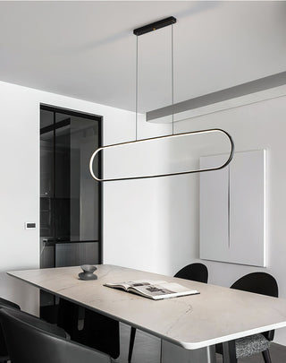 Ovale Minimalist Linear Pendant Light