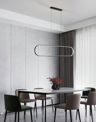 Ovale Minimalist Linear Pendant Light