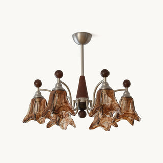 Loretta Vintage Art Glass Chandelier