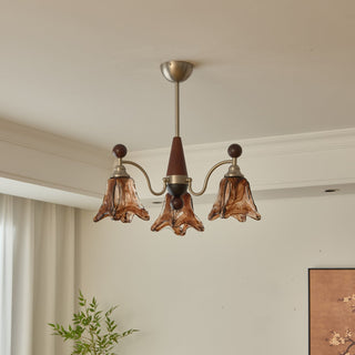 Loretta Vintage Art Glass Chandelier