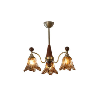 Loretta Vintage Art Glass Chandelier