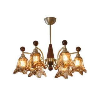 Loretta Vintage Art Glass Chandelier
