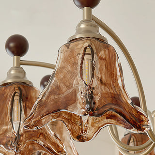 Loretta Vintage Art Glass Chandelier