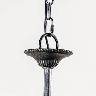 Brighton Vintage Black Candle Chandelier