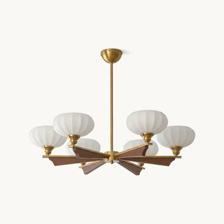 Orion Mid-Century Petal Chandelier