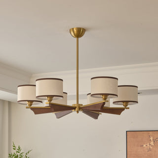 Orion Mid-Century Petal Chandelier