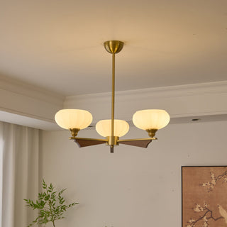 Orion Mid-Century Petal Chandelier