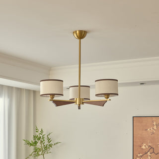 Orion Mid-Century Petal Chandelier