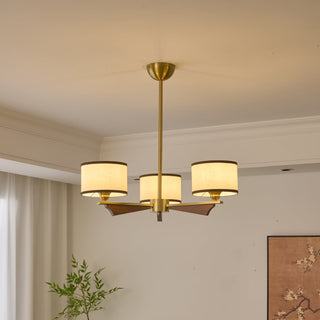 Orion Mid-Century Petal Chandelier