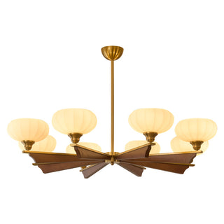 Orion Mid-Century Petal Chandelier