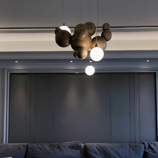Efferves Artistic Wood Chandelier