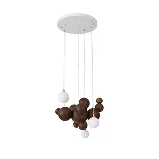 Efferves Artistic Wood Chandelier