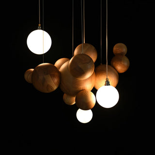 Efferves Artistic Wood Chandelier