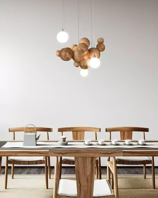 Efferves Artistic Wood Chandelier