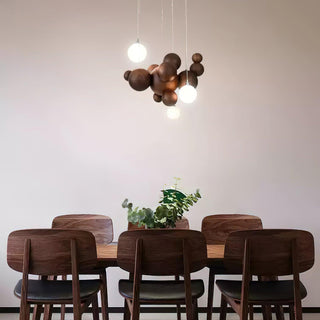 Efferves Artistic Wood Chandelier