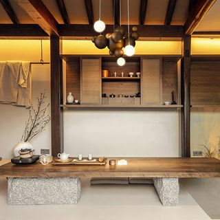 Efferves Artistic Wood Chandelier