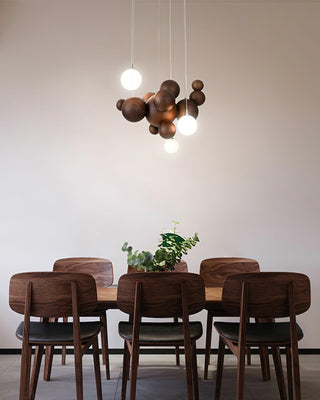 Efferves Artistic Wood Chandelier