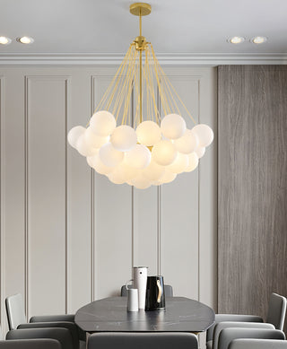 Cloud Contemporary Glass Chandelier