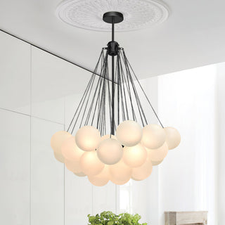 Cloud Contemporary Glass Chandelier