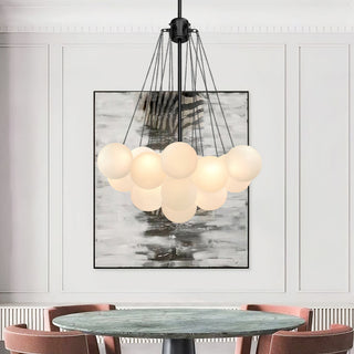 Cloud Contemporary Glass Chandelier