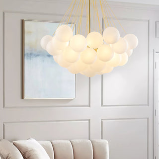 Cloud Contemporary Glass Chandelier