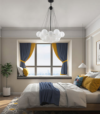 Cloud Contemporary Glass Chandelier