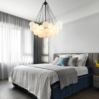 Cloud Contemporary Glass Chandelier