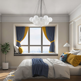 Cloud Contemporary Glass Chandelier